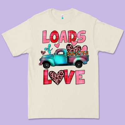Loads Of Love Truck Premium Tee Designed By Jahusdesignshop