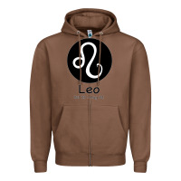 Chestnut Leo Horoscope Zipper Hoodie - Bettercallsaul
