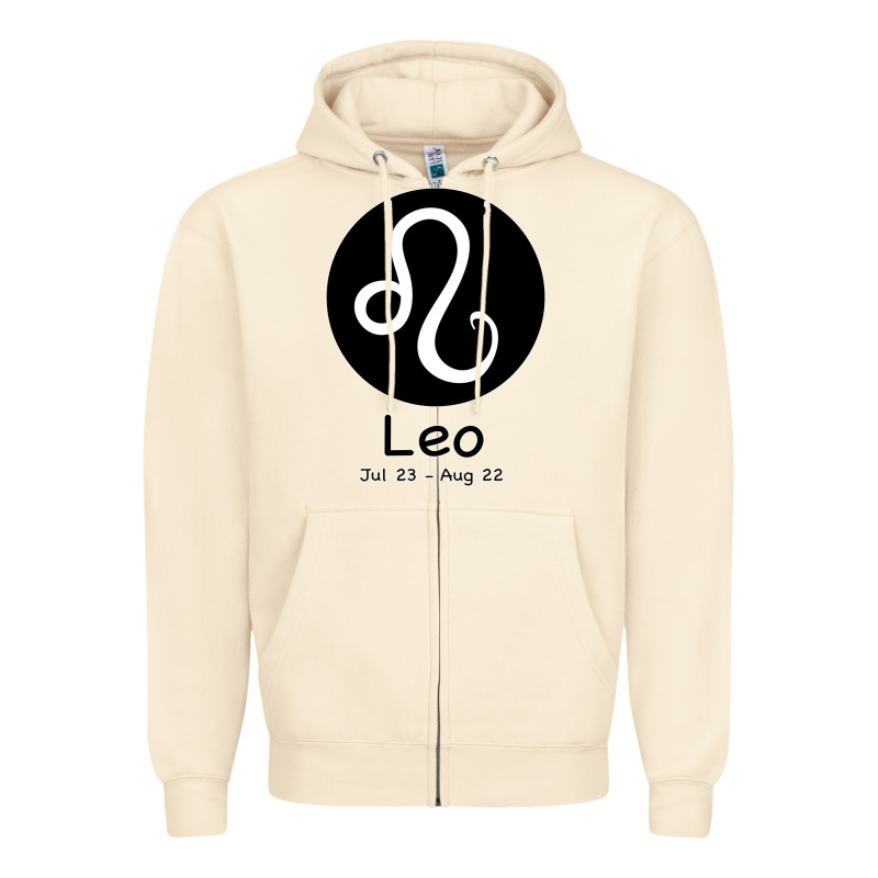 Leo Horoscope Zipper Hoodie by Bettercallsaul | Teevron