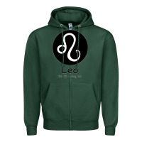 Sports Green Leo Horoscope Zipper Hoodie - Bettercallsaul