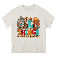 Cream all the fall thıngs or whatever Heavy Core Tee - AdoDesignShop