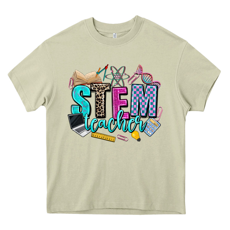 Stem Teacher Heavy Core Tee by AdoDesignShop | Teevron