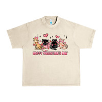 Sandshell happy valentines day cats Urban Heavy Tee - MaliasSmallBusiness