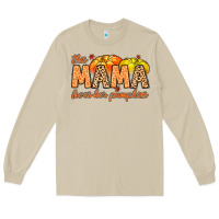 This Mama Loves Her Pumpkins Long Sleeve Tee | Teevron