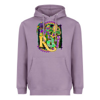 Lavender mardi gras Heavyweight Hoodie - CowGirlArtShop