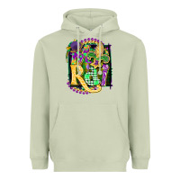 Matcha mardi gras Heavyweight Hoodie - CowGirlArtShop