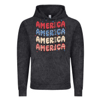Vintage Black america Vintage Hoodie - MaliasSmallBusiness