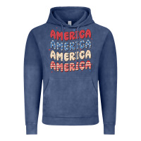 Vintage Denim america Vintage Hoodie - MaliasSmallBusiness