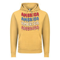 Vintage Mustard america Vintage Hoodie - MaliasSmallBusiness