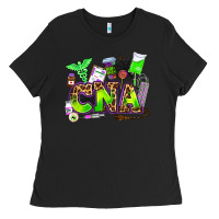 Black cna halloween Ladies Tee - AdoDesignShop