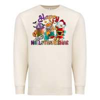 Sandshell hallothanksmas coffee cups Premium Sweatshirt - CowGirlArtShop