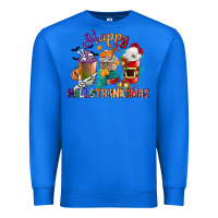 True Royal hallothanksmas coffee cups Premium Sweatshirt - CowGirlArtShop