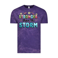 Cloud Purple stronger than the storm Vintage Tee - MaliasSmallBusiness