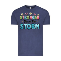 Vintage Denim stronger than the storm Vintage Tee - MaliasSmallBusiness