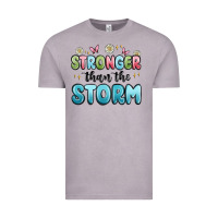 Vintage Zinc stronger than the storm Vintage Tee - MaliasSmallBusiness