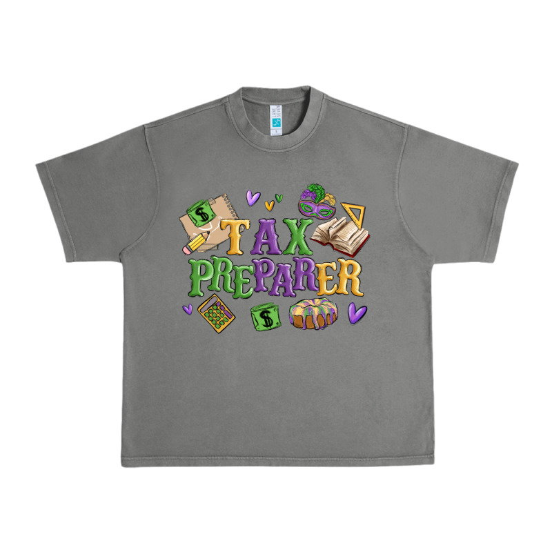 Tax Preparer Urban Heavy Tee by MaliasSmallBusiness | Teevron