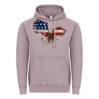 Vintage Zinc 4th july eagle Vintage Hoodie - MaliasSmallBusiness