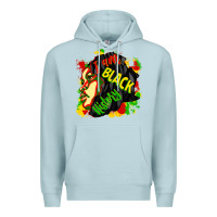 Blue Mist i am black history Premium Hoodie - CowGirlArtShop