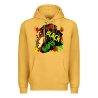Mustard i am black history Premium Hoodie - CowGirlArtShop