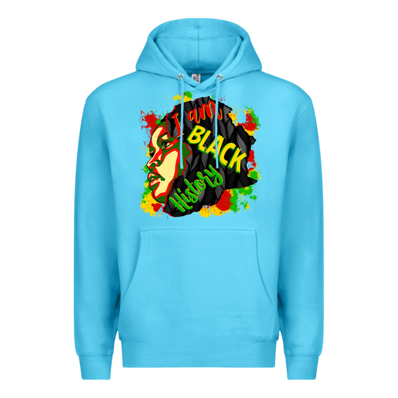 I Am Black History Premium Hoodie by CowGirlArtShop | Teevron