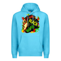 Ocean Blue i am black history Premium Hoodie - CowGirlArtShop