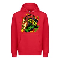 Red i am black history Premium Hoodie - CowGirlArtShop