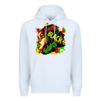 White i am black history Premium Hoodie - CowGirlArtShop