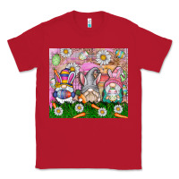 Red easter gnome Classic Tee - CowhideDigitalArt