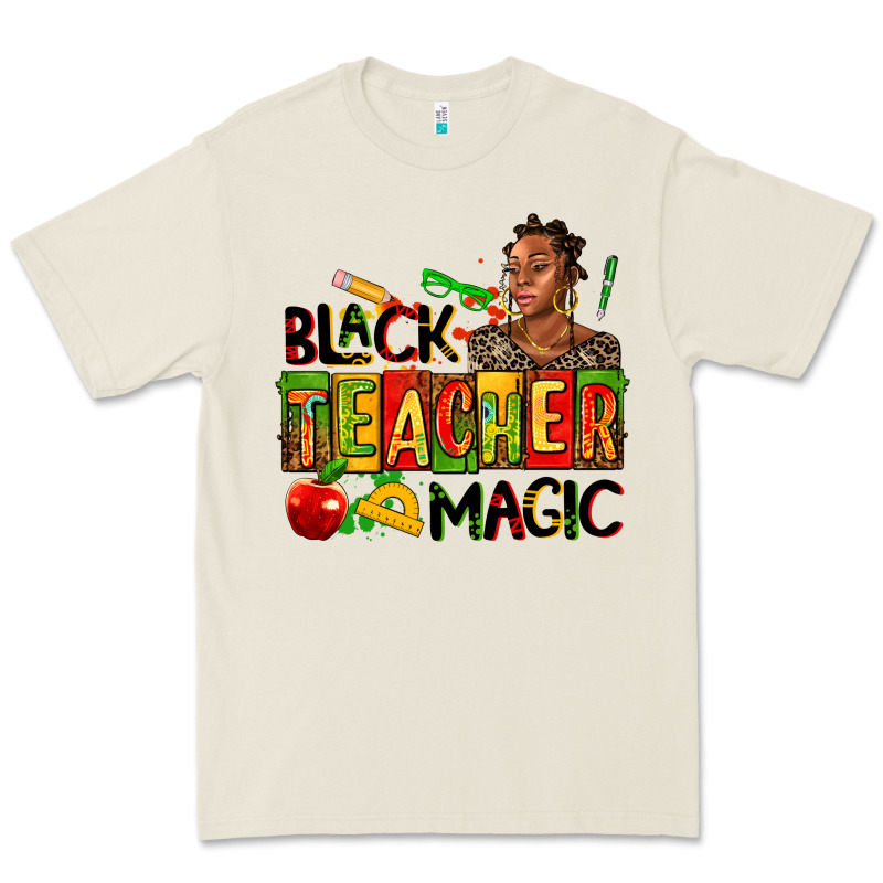 Black Teacher  Magic Premium Tee by AdoDesignShop | Teevron