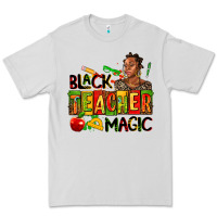 Dove Grey black teacher  magic Premium Tee - AdoDesignShop