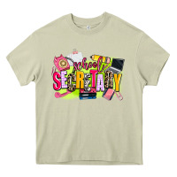 Mossy school secretary Heavy Core Tee - AdoDesignShop