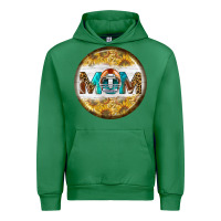 Emerald american football round earrings Urban Hoodie - BundleAndBundleShop
