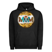 Pigment Black american football round earrings Urban Hoodie - BundleAndBundleShop