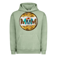 Pigment Oil Green american football round earrings Urban Hoodie - BundleAndBundleShop