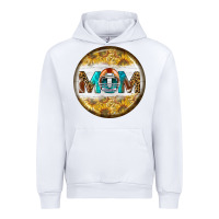 White american football round earrings Urban Hoodie - BundleAndBundleShop