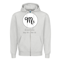 Dove Grey Scorpio Horoscope Zipper Hoodie - Bettercallsaul