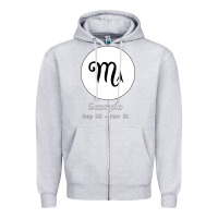 Heather Grey Scorpio Horoscope Zipper Hoodie - Bettercallsaul