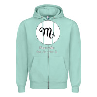 Seafoam Scorpio Horoscope Zipper Hoodie - Bettercallsaul