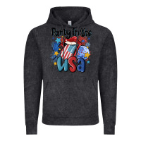 Vintage Black party in the usa Vintage Hoodie - MaliasSmallBusiness