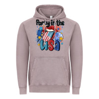 Vintage Zinc party in the usa Vintage Hoodie - MaliasSmallBusiness