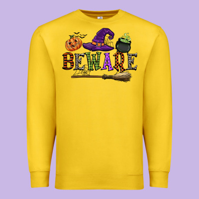 Beware Premium Sweatshirt Designed By Cowgirlartshop