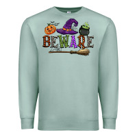 Seafoam beware Premium Sweatshirt - CowGirlArtShop