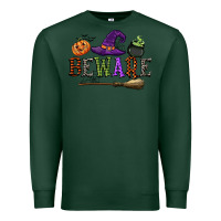Sports Green beware Premium Sweatshirt - CowGirlArtShop