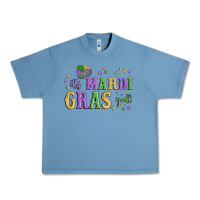 Pebble Blue it's mardi gras y'all Urban Heavy Tee - MaliasSmallBusiness