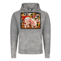 Cloud Rock christmas pigs Vintage Hoodie - Jasminsmagicworld