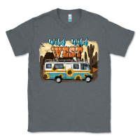 Charcoal Heather wild wild west Classic Tee - NancyCooperArtShop