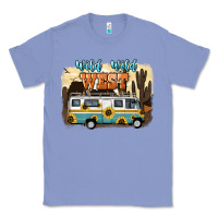 Colony Blue wild wild west Classic Tee - NancyCooperArtShop