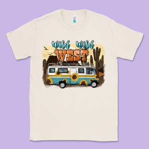 Wild Wild West Classic Tee Designed By Nancycooperartshop