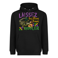 Black laissez les bons temps rouler Heavyweight Hoodie - CowGirlArtShop