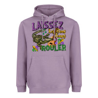 Lavender laissez les bons temps rouler Heavyweight Hoodie - CowGirlArtShop